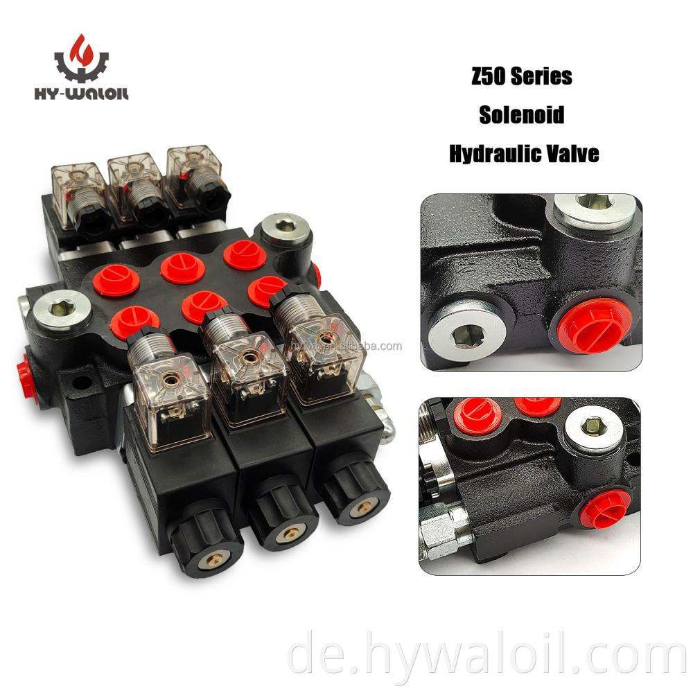 Customized 3 Spool Solenoid Valve